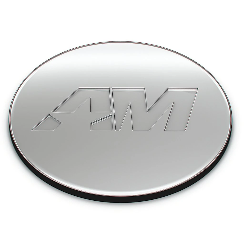 American Muscle logo 3D Model .c4d .max .obj .3ds .fbx .stl .blend