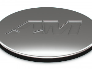 American Muscle logo 3D Модель