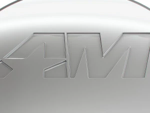American Muscle logo 3D Model