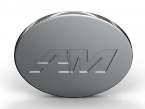American Muscle logo 3D Model