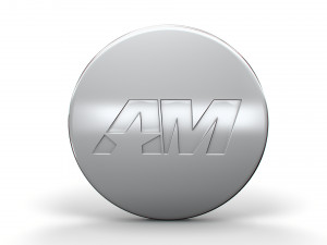 American Muscle logo 3D Модель