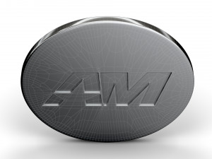 American Muscle logo 3D Модель