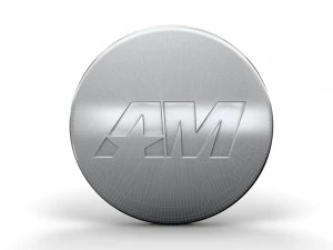 American Muscle logo 3D Model