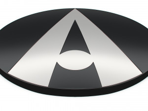 Ariel logo Model 3D