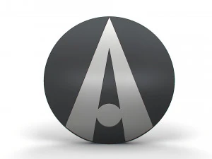 Ariel logo 3D Model