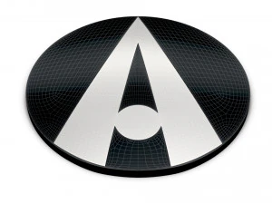 Ariel logo 3D Model