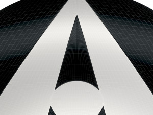 Ariel logo Model 3D