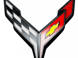 Corvette logo Modelo 3D
