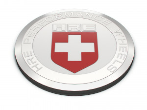 HRE Performance logo Modelo 3D