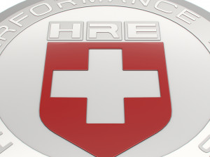 HRE Performance logo Modelo 3D