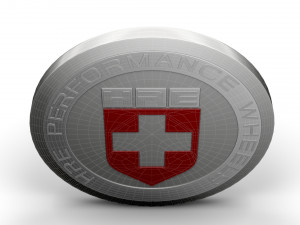 HRE Performance logo Modelo 3D