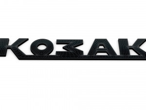 Kozak logo Modelo 3D