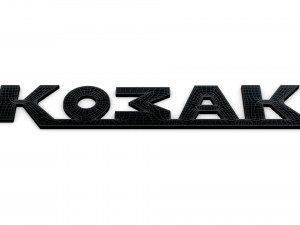 Kozak logo Modelo 3D