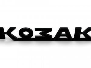 Kozak logo Modelo 3D