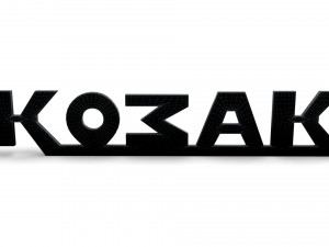 Kozak logo Modelo 3D