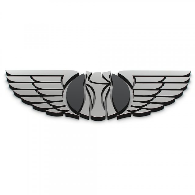 LEVC logo Modello 3D .c4d .max .obj .3ds .fbx .stl .blend