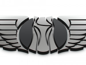 LEVC logo 3D 모델