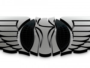 LEVC logo 3D 모델