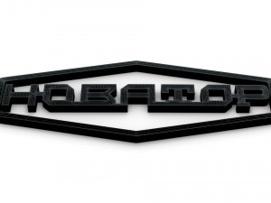 Novator logo 3D Model