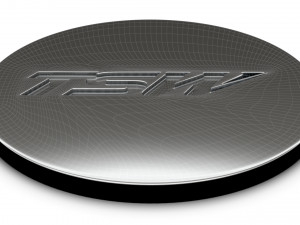 TWS logo Model 3D