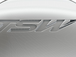 TWS logo Model 3D