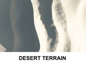 3d terrain desert Modelo 3D