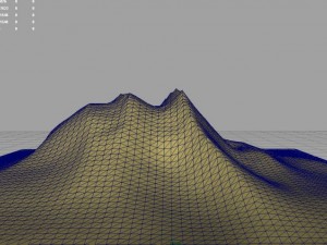 3d terrain desert Modelo 3D