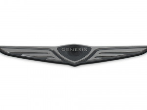 Genesis logo Model 3D