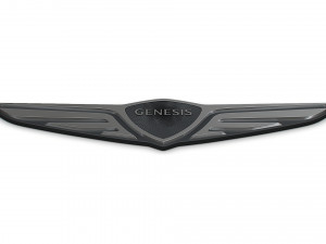 Genesis logo Model 3D