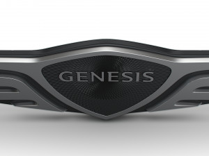 Genesis logo Model 3D