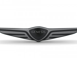 Genesis logo Model 3D