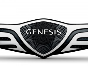 Genesis logo Model 3D