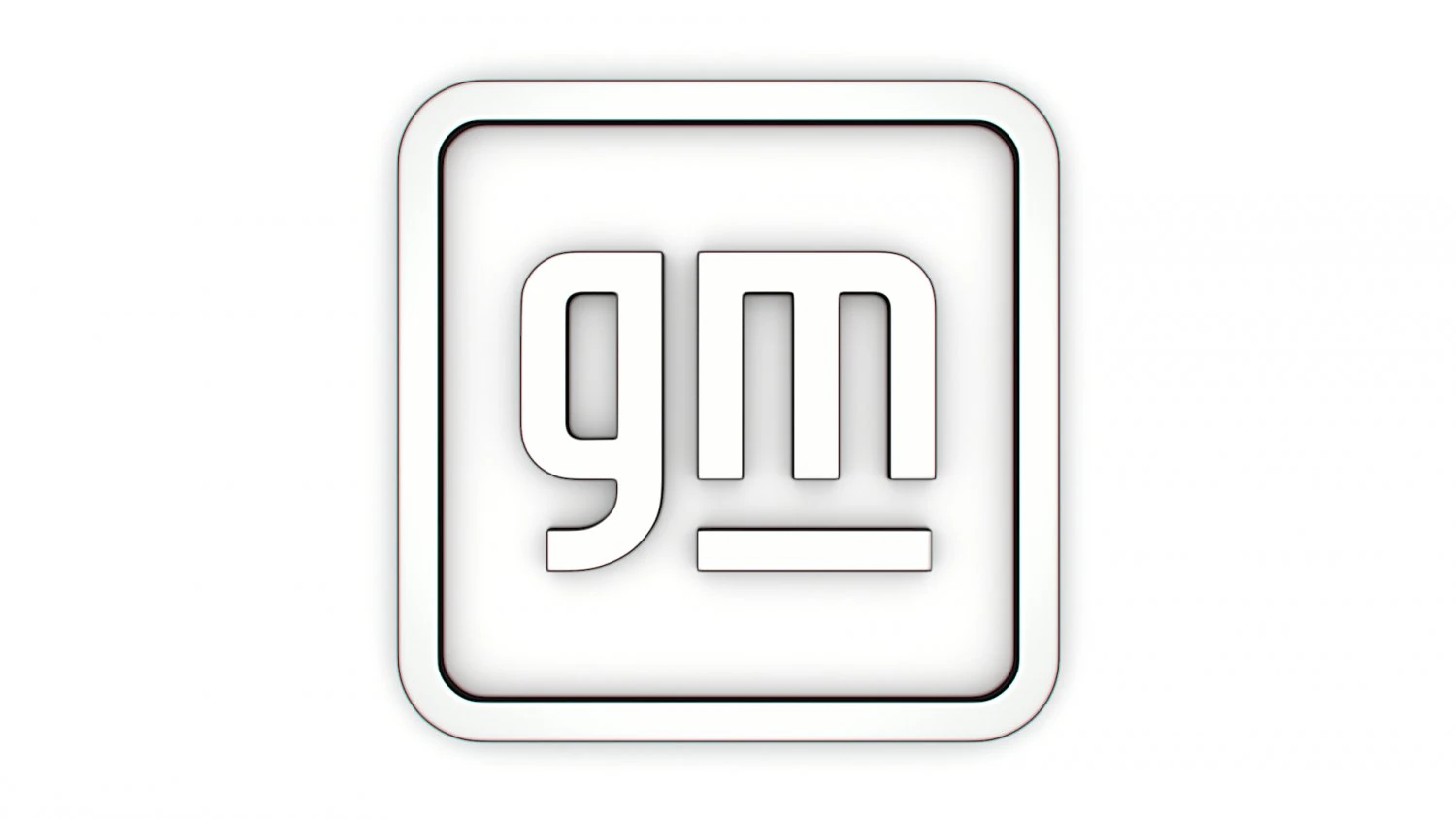 GM logo 3D Model .c4d .max .obj .3ds .fbx .stl .blend