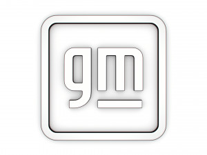 GM logo Modèle 3D