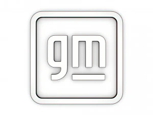 logotipo de gm Modelo 3D