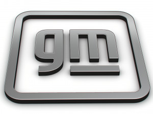 GM logo Modelo 3D