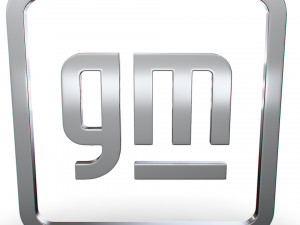 GM logo Modelo 3D