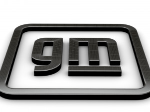 GM logo Modelo 3D