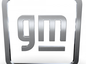 GM logo Modelo 3D