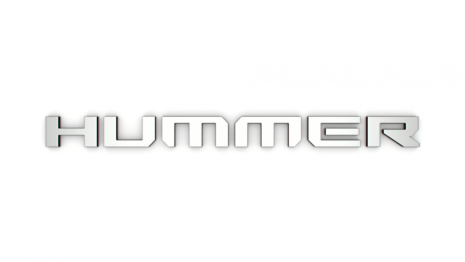 Hummer logo 3D Model .c4d .max .obj .3ds .fbx .stl .blend 