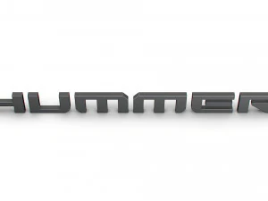 Hummer logo 3D Model