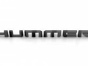 Hummer logo 3D Модель