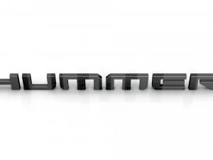 Hummer logo 3D Model