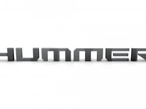 Hummer logo 3D Model