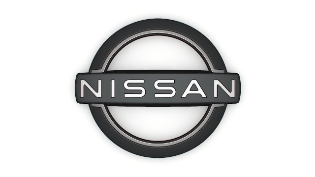 Nissan logo Model 3D .c4d .max .obj .3ds .fbx .stl .blend 