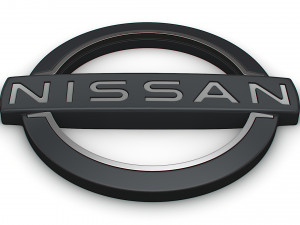 Nissan logo Model 3D