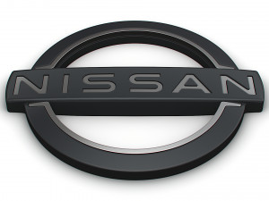 Nissan logo Model 3D