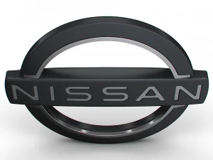 Nissan logo 3D Model