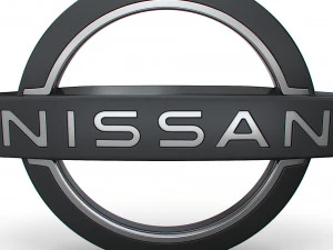 Nissan logo 3D Model