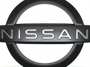 Nissan logo Model 3D